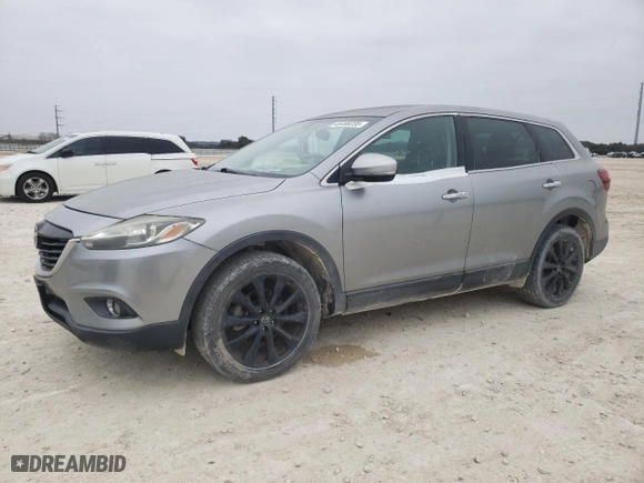 2014 Mazda CX-9 Grand Touring with VIN JM3TB2DV0E0437567, listed as a Copart auction lot 46488235 with 103,855 mi miles and Clean Title. Bid and sale history available at carsss.com. Image 1.