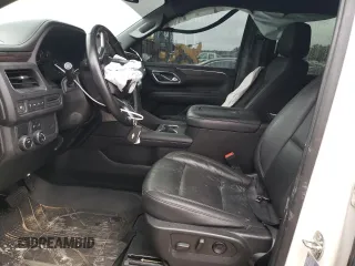 2021 Chevrolet Suburban with VIN 1GNSCCKT6MR473628, listed as a Copart auction lot 87695725 with 57,110 mi miles and Salvage title. Bid and sale history available at DreamBid. Image 7.