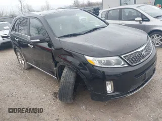 2014 Kia Sorento SX with VIN 5XYKW4A76EG549679, listed as a IAAI auction lot 41916294 with 146,566 mi miles. Bid and sale history available at carsss.com. Image 1.