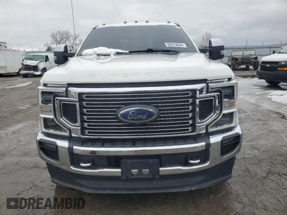 2021 Ford F-350 XL with VIN 1FT8W3DT1MEC35748, listed as a Copart auction lot 85919634 with 79,909 mi miles and Salvage title. Bid and sale history available at DreamBid. Image 5.