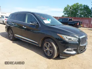 2018 Infiniti QX60 with VIN 5N1DL0MN3JC518260, listed as a IAAI auction lot 42038806 with 173,589 mi miles. Bid and sale history available at carsss.com. Image 1.