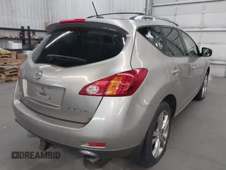 2009 Nissan Murano S with VIN JN8AZ18WX9W131685, listed as a IAAI auction lot 42130741 with 175,289 mi miles and . Bid and sale history available at carsss.com. Image 4.
