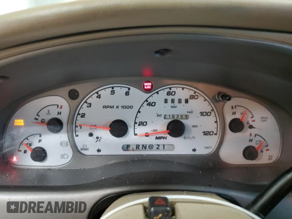2003 Ford Explorer Sport Trac XLS с VIN 1FMZU67E53UB29697, выставлен на аукционе Copart как лот 57676915 с пробегом 218 351 миль миль и Чистый • Clean title. История ставок и продаж доступна на DreamBid. Изображение 9.