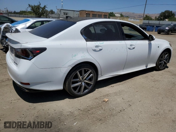 2017 Lexus GS 350 with VIN JTHBZ1BL8HA011960, listed as a Copart auction lot 60634705 with 147,485 mi miles and Salvage title. Bid and sale history available at DreamBid. Image 3.