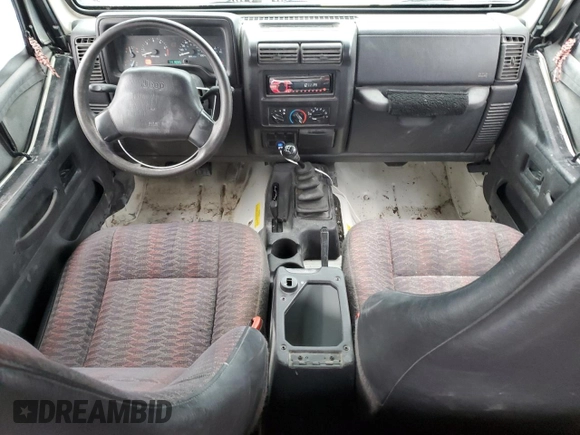 1999 Jeep Wrangler SE with VIN 1J4FY29P6XP452304, listed as a Copart auction lot 86702024 with 141,896 mi miles and Salvage Title. Bid and sale history available at carsss.com. Image 8.