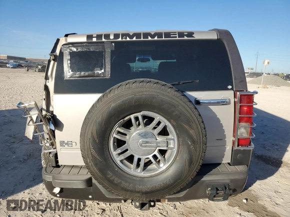 2007 Hummer H3 SUV with VIN 5GTDN13E078199569, listed as a Copart auction lot 85874234 with 204,754 mi miles and Salvage Title. Bid and sale history available at carsss.com. Image 6.