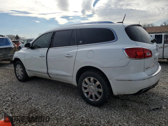 2017 Buick Enclave Leather with VIN 5GAKRBKD0HJ325295, listed as a Copart auction lot 47008875 with 144,846 mi miles and Salvage Title. Bid and sale history available at DreamBid. Image 2.