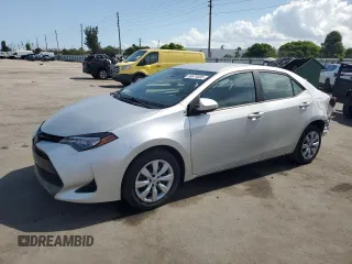 2019 Toyota Corolla L with VIN 2T1BURHE5KC237951, listed as a Copart auction lot 58674695 with 79,942 mi miles and Non repairable. Bid and sale history available at DreamBid. Image 1.
