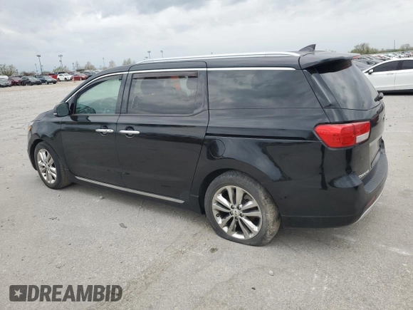 2018 Kia Sedona SX-L with VIN KNDME5C10J6375793, listed as a Copart auction lot 51363415 with 0 mi miles and Clean Title. Bid and sale history available at carsss.com. Image 2.