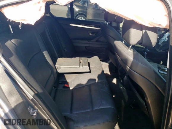 2013 BMW 5 Series 528i with VIN WBAXG5C54DDY34847, listed as a Copart auction lot 51960695 with Not Provided miles and Salvage Title. Bid and sale history available at carsss.com. Image 11.