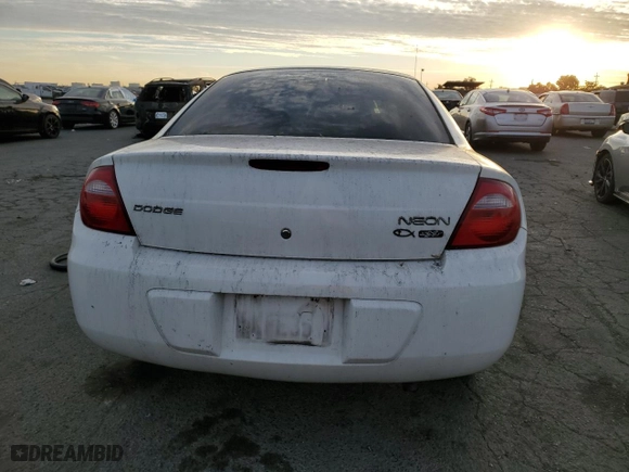 2004 Dodge Neon SXT with VIN 1B3ES56C04D600693, listed as a Copart auction lot 77653394 with 138,957 mi miles and Clean Title. Bid and sale history available at carsss.com. Image 6.