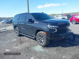 2023 Chevrolet Tahoe Z71 with VIN 1GNSKPKD5PR292365, listed as a IAAI auction lot 41986596 with 43,682 mi miles and . Bid and sale history available at DreamBid. Image 1.