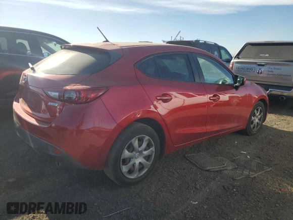 2014 Mazda 3 i Sport with VIN 3MZBM1K74EM117000, listed as a Copart auction lot 81828014 with 132,971 mi miles and Salvage Title. Bid and sale history available at DreamBid. Image 3.