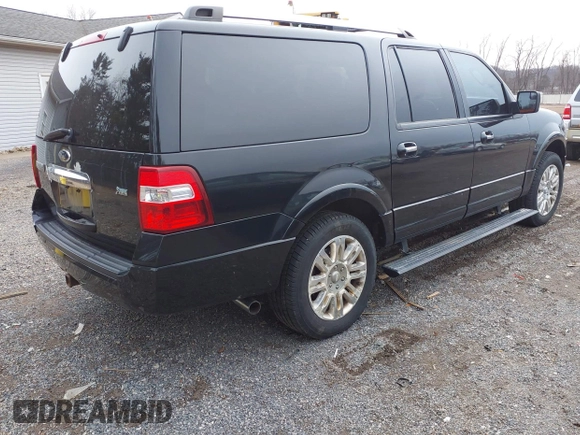 2013 Ford Expedition Max Limited with VIN 1FMJK2A55DEF00485, listed as a IAAI auction lot 41694985 with 126,307 mi miles and . Bid and sale history available at DreamBid. Image 4.