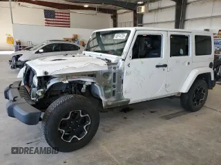 2015 Jeep Wrangler Unlimited Sahara with VIN 1C4BJWEG2FL620001, listed as a Copart auction lot 63914725 with 114,810 mi miles and Salvage title. Bid and sale history available at DreamBid. Image 1.