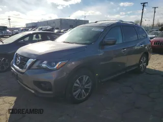 2020 Nissan Pathfinder S with VIN 5N1DR2AM2LC602191, listed as a Copart auction lot 89265205 with 129,199 mi miles and Clean Title. Bid and sale history available at carsss.com. Image 1.