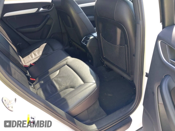 2017 Audi Q3 Premium with VIN WA1BCCFSXHR016914, listed as a IAAI auction lot 41784539 with 94,862 mi miles and . Bid and sale history available at DreamBid. Image 8.
