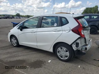 2019 Honda Fit LX with VIN 3HGGK5H48KM738272, listed as a Copart auction lot 61199795 with 44,464 mi miles and Salvage title. Bid and sale history available at DreamBid. Image 2.