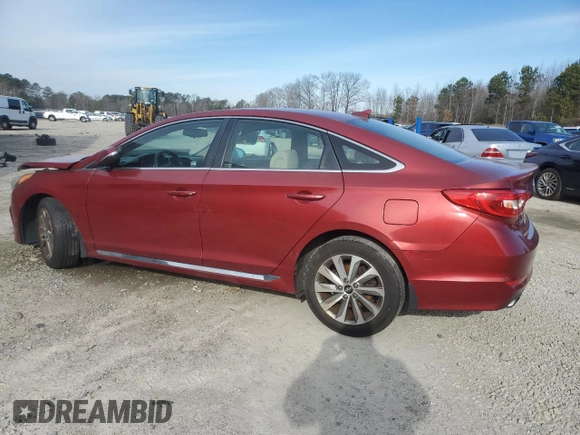 2016 Hyundai Sonata Sport with VIN 5NPE34AF3GH285166, listed as a Copart auction lot 47238685 with 177,539 mi miles and Salvage Title. Bid and sale history available at DreamBid. Image 2.