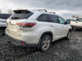 2016 Toyota Highlander Hybrid Limited with VIN 5TDDCRFH2GS016542, listed as a Copart auction lot 80719114 with 236,370 mi miles and Salvage Title. Bid and sale history available at carsss.com. Image 3.