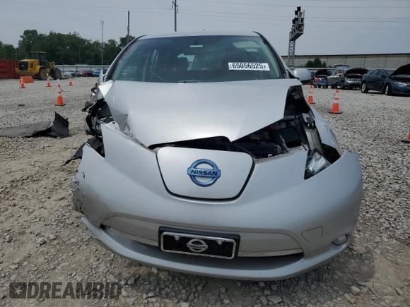 2017 Nissan LEAF SL with VIN 1N4BZ0CP2HC301120, listed as a Copart auction lot 65056525 with Not provided miles and Clean title. Bid and sale history available at DreamBid. Image 5.
