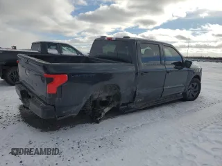 2024 Ford F-150 Lightning Flash with VIN 1FT6W3L76RWG12085, listed as a Copart auction lot 87181614 with 17,444 mi miles and Salvage title. Bid and sale history available at DreamBid. Image 3.