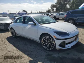 2024 Hyundai Ioniq 6 SEL z VIN KMHM34AA3RA062583, wystawiony jako Copart lot #48213975 z przebiegiem 19 623 mil mil oraz Szkoda całkowita • Salvage title. Historia ofert i sprzedaży dostępna na DreamBid. Obrazek 4.