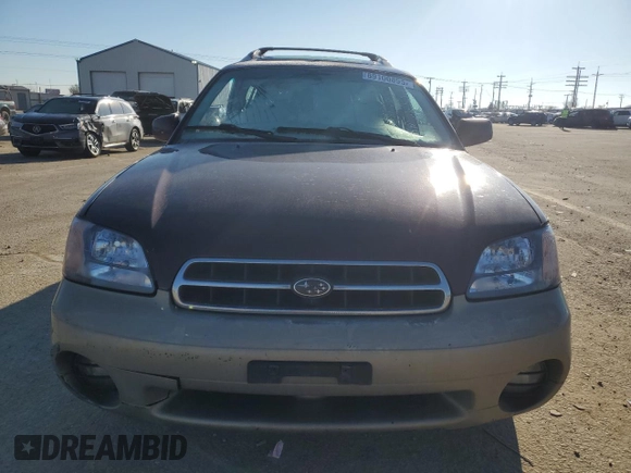 2000 Subaru Legacy Outback Limited with VIN 4S3BH6867Y6645556, listed as a Copart auction lot 89100895 with 205,592 mi miles and Salvage title. Bid and sale history available at DreamBid. Image 5.