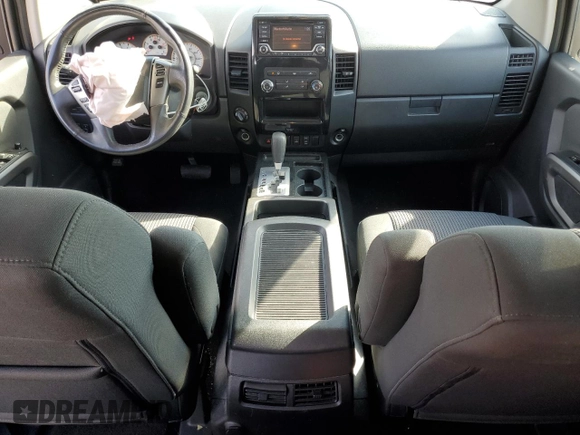 2015 Nissan Titan SL with VIN 1N6AA0EC9FN505189, listed as a Copart auction lot 77302684 with 92,224 mi miles and Salvage Title. Bid and sale history available at carsss.com. Image 8.