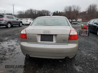 2004 Audi A4 1.8T with VIN WAULC68E84A051444, listed as a Copart auction lot 81149274 with 115,307 mi miles and Salvage Title. Bid and sale history available at carsss.com. Image 6.