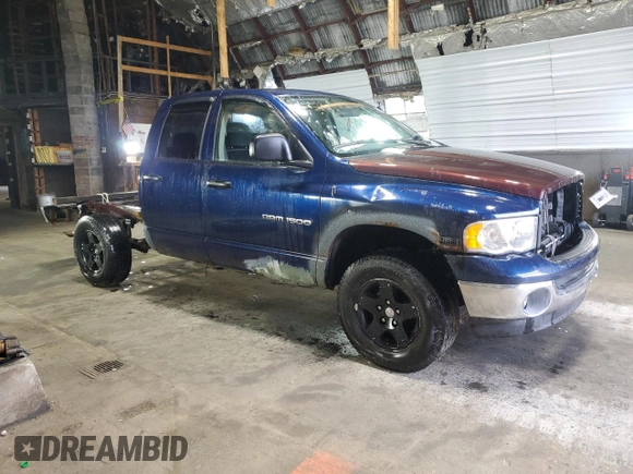 2004 Dodge 1500 SLT with VIN 1D7HU18DX4S790539, listed as a Copart auction lot 55386765 with Not Provided miles and Clean Title. Bid and sale history available at DreamBid. Image 4.