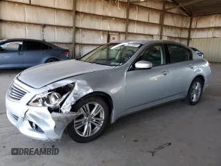 2011 Infiniti G25 x with VIN JN1DV6AR3BM652757, listed as a Copart auction lot 69416884 with 145,943 mi miles and Salvage Title. Bid and sale history available at carsss.com. Image 1.