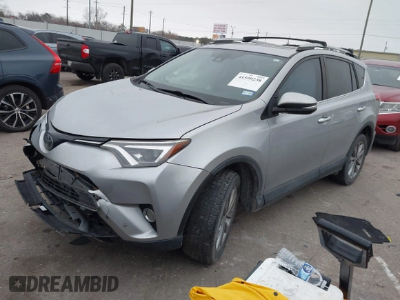 2017 Toyota RAV4 Limited with VIN 2T3YFREV0HW362718, listed as a IAAI auction lot 41599238 with 92,704 mi miles. Bid and sale history available at carsss.com. Image 17.