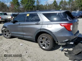 2021 Ford Explorer XLT with VIN 1FMSK8DHXMGB38042, listed as a Copart auction lot 53992545 with 41,020 mi miles and Clean Title. Bid and sale history available at carsss.com. Image 2.