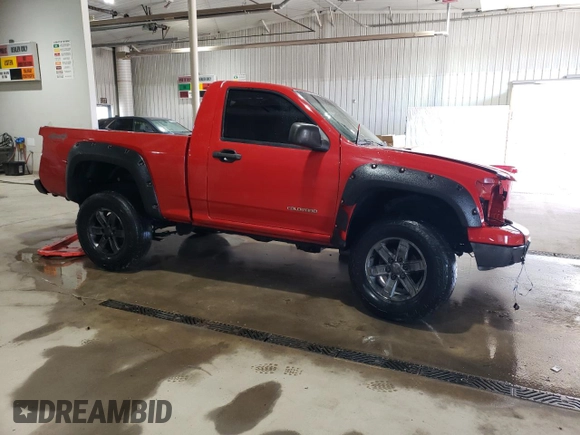 2004 Chevrolet Colorado 1LT with VIN 1GCDT146048150565, listed as a Copart auction lot 49593255 with 66,015 mi miles and Salvage title. Bid and sale history available at DreamBid. Image 4.
