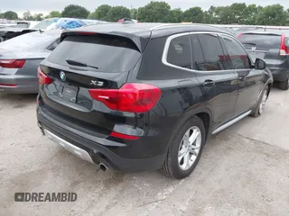 2018 BMW X3 xDrive30i with VIN 5UXTR9C52JLD59351, listed as a IAAI auction lot 42126069 with 30,806 mi miles and . Bid and sale history available at DreamBid. Image 4.