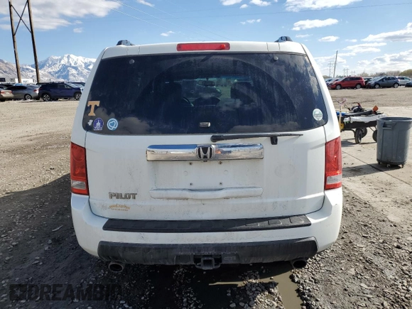 2011 Honda Pilot EX-L with VIN 5FNYF3H74BB031356, listed as a Copart auction lot 49798525 with 318,151 mi miles and Salvage Title. Bid and sale history available at carsss.com. Image 6.