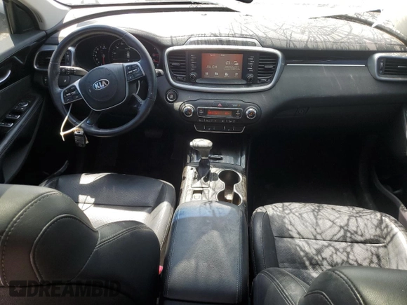 2019 Kia Sorento EX Sport V6 with VIN 5XYPH4A54KG608397, listed as a Copart auction lot 52521685 with 83,032 mi miles and Salvage Title. Bid and sale history available at carsss.com. Image 8.