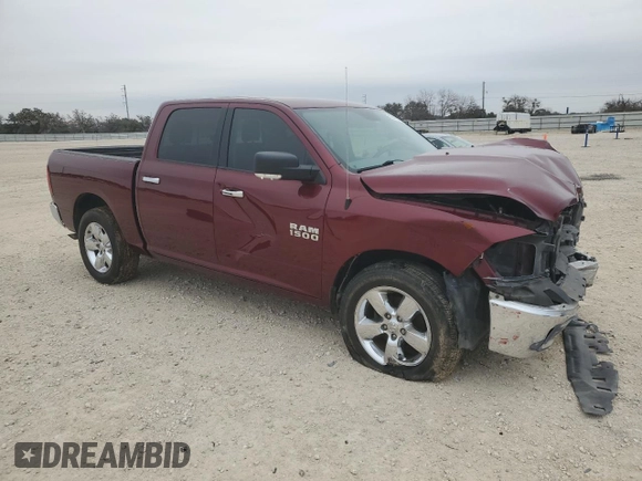 2018 Ram 1500 Big Horn with VIN 1C6RR6LG7JS115037, listed as a Copart auction lot 42947065 with 132,434 mi miles and Salvage Title. Bid and sale history available at carsss.com. Image 4.