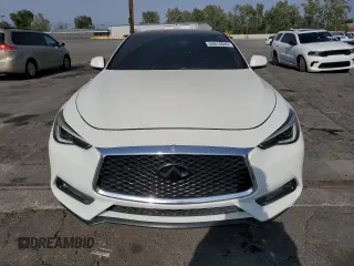 2017 Infiniti Q60 Premium with VIN JN1EV7EKXHM361205, listed as a Copart auction lot 54614045 with 72,887 mi miles and Salvage title. Bid and sale history available at DreamBid. Image 5.
