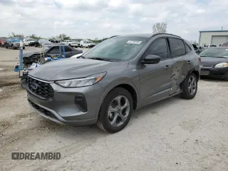 2024 Ford Escape ST-Line with VIN 1FMCU0MN3RUB33876, listed as a Copart auction lot 53759385 with 3,873 mi miles and Clean Title. Bid and sale history available at carsss.com. Image 1.