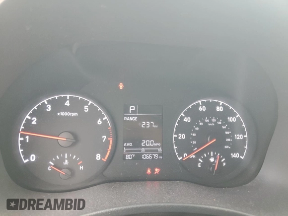 2018 Hyundai Accent SE with VIN 3KPC24A33JE017505, listed as a Copart auction lot 53810625 with 106,679 mi miles and Salvage Title. Bid and sale history available at carsss.com. Image 9.