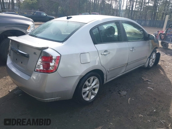2011 Nissan Sentra SR with VIN 3N1AB6AP2BL720339, listed as a IAAI auction lot 41830158 with Not Provided miles and . Bid and sale history available at DreamBid. Image 4.