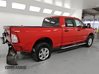 2024 Ram 2500 Big Horn with VIN 3C6UR5DJ9RG412716, listed as a Copart auction lot 62608565 with 9,556 mi miles and Clean title. Bid and sale history available at DreamBid. Image 3.