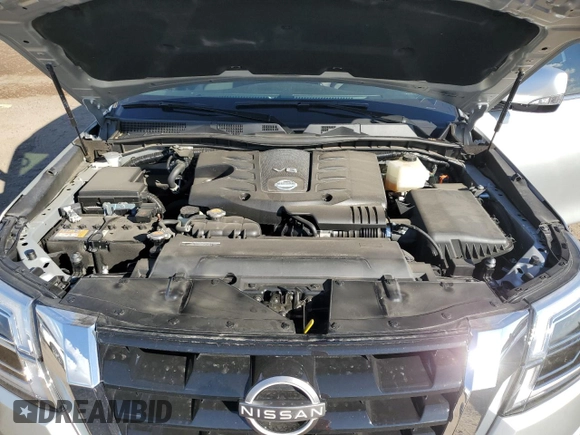 2022 Nissan Armada SV with VIN JN8AY2AC5N9161632, listed as a Copart auction lot 76475753 with 17,665 mi miles. Bid and sale history available at carsss.com. Image 13.