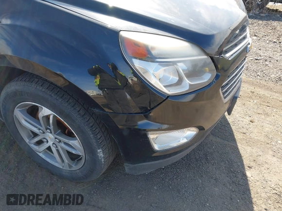 2016 Chevrolet Equinox LTZ with VIN 2GNFLGE38G6174419, listed as a IAAI auction lot 41626350 with 260,674 mi miles. Bid and sale history available at carsss.com. Image 18.