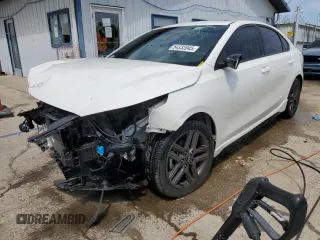 2021 Kia Forte GT-Line z VIN 3KPF34AD2ME269284, wystawiony jako Copart lot #54332045 z przebiegiem 76 455 mil mil oraz Szkoda całkowita • Salvage title. Historia ofert i sprzedaży dostępna na DreamBid. Obrazek 1.