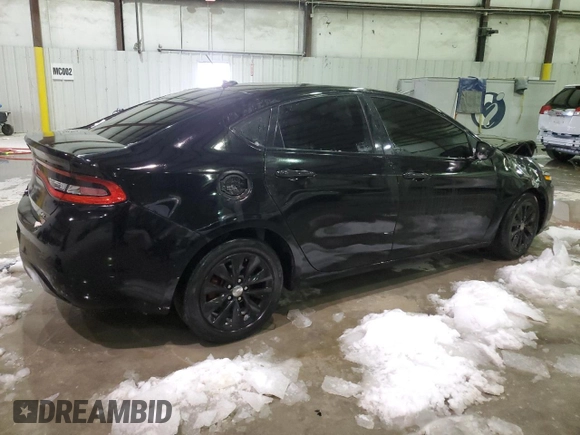 2014 Dodge Dart SXT with VIN 1C3CDFBBXED753414, listed as a Copart auction lot 86826554 with 117,327 mi miles and Salvage Title. Bid and sale history available at carsss.com. Image 3.