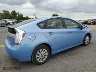 2014 Toyota Prius Plug-In with VIN JTDKN3DP6E3061619, listed as a Copart auction lot 71943484 with 95,005 mi miles and Salvage Title. Bid and sale history available at carsss.com. Image 3.