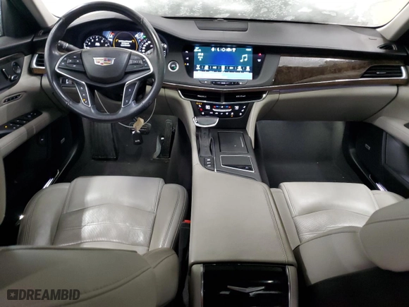 2018 Cadillac CT6 Luxury AWD with VIN 1G6KD5RS1JU109384, listed as a Copart auction lot 44537715 with 109,366 mi miles and Salvage Title. Bid and sale history available at carsss.com. Image 8.